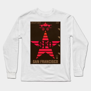 SFO airport Long Sleeve T-Shirt